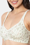 Amante Double Layered Non Wired Full Coverage Super Support Bra - Floral Posy Print — thumbnail 4